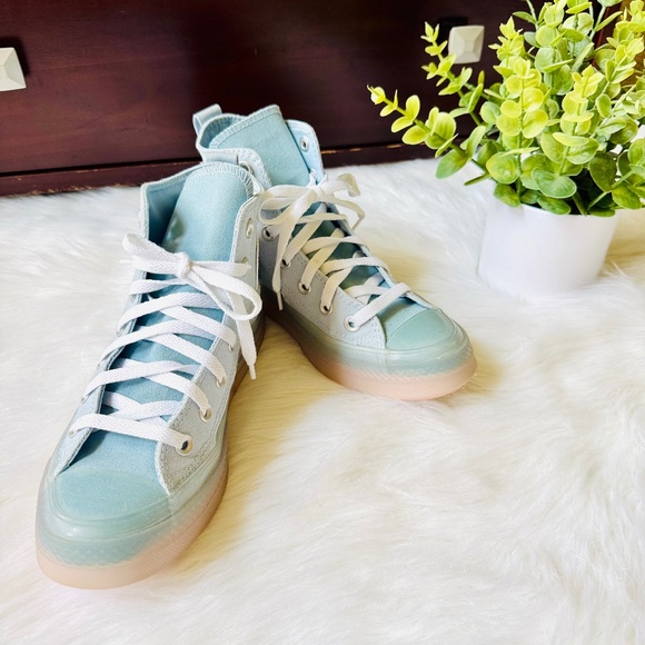 Converse Chuck Taylor All Star High Top Gradient Sole Sneakers Women 6.5 Men 4.5 - Picture 2 of 15